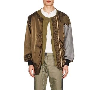 424 X Alpha Industries X Slam Jam Patchwork Kimono Bomber Jacket